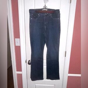 Levi's 725 High Rise Bootcut Jeans, Size 32, Dark Wash, Stretch Denim